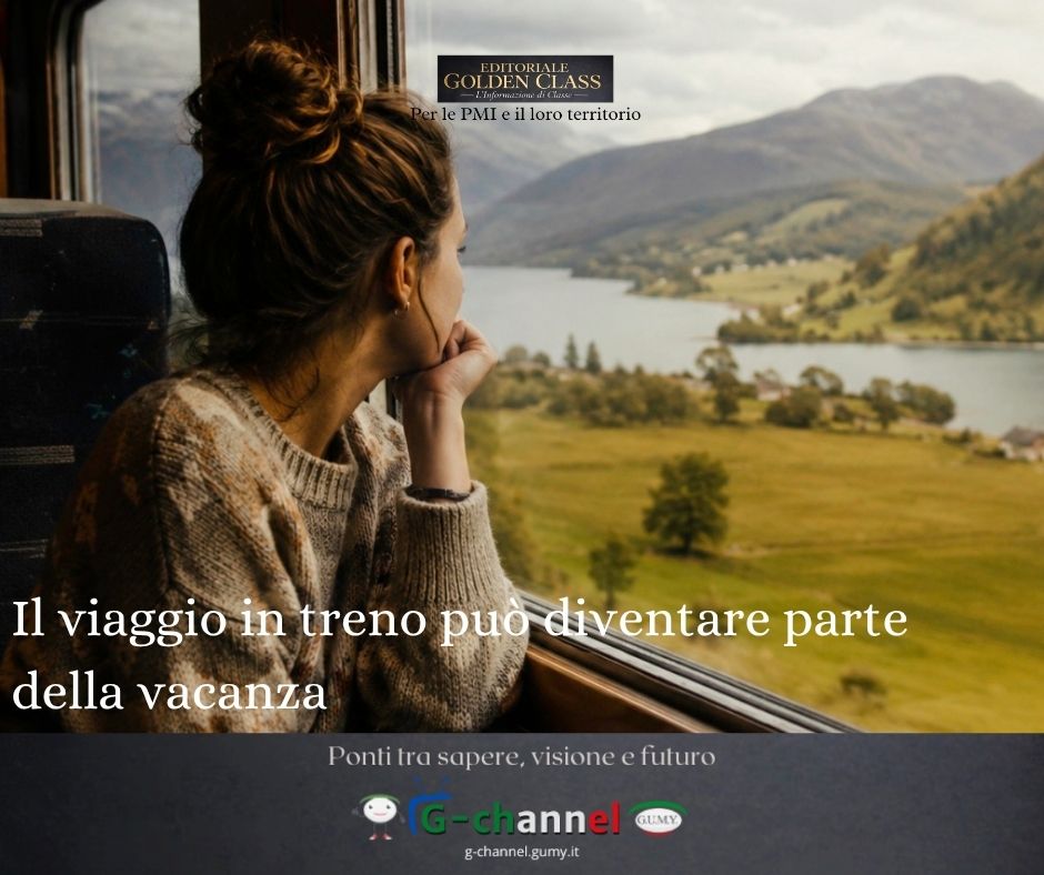 Il viaggio in treno può diventare parte della vacanza